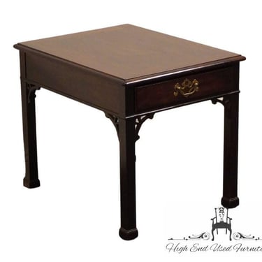 HENREDON FURNITURE Solid Mahogany Traditional Style 21" Accent End Table 1-8704 