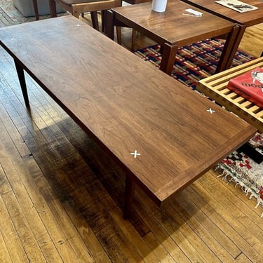 American of Martinsville Walnut Coffee Table