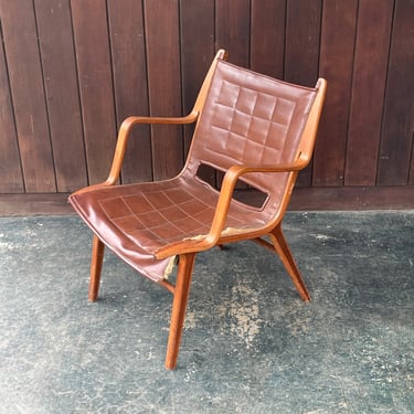 Vintage Hvidt & Molgaard-Nielsen for Fritz Hansen AX 6060 Chair - Danish Armchair - Needs Repair 