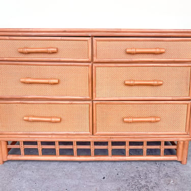 Islandy Rattan Double Dresser