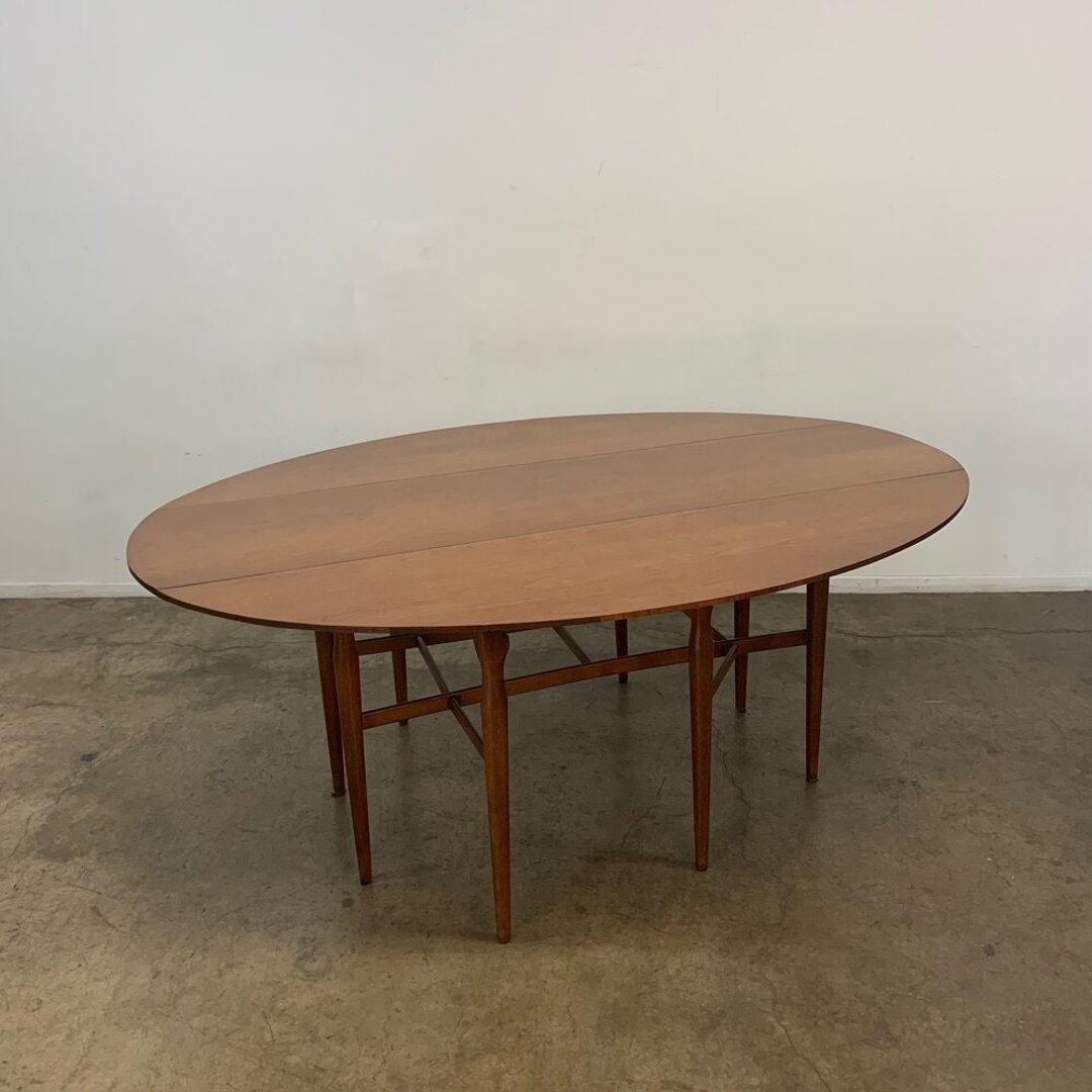 Heritage Mid century Drop leaf dining table Vintage On Point Los