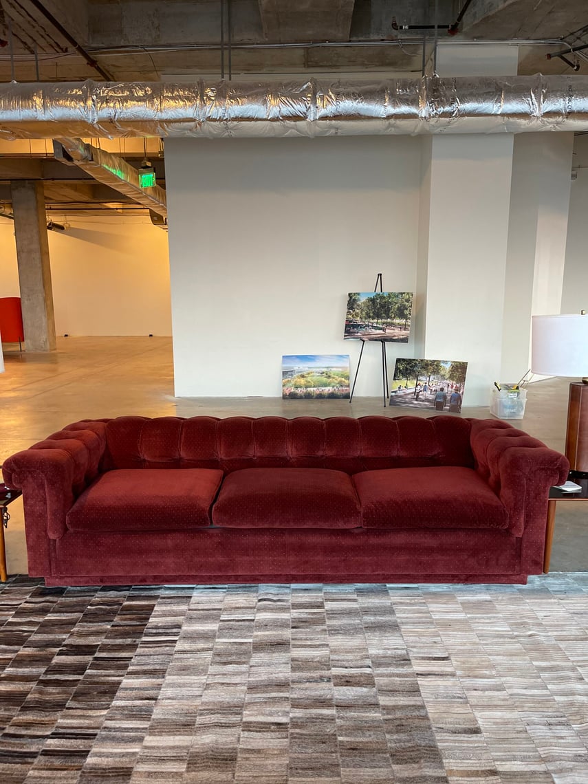 Mid Century/Vintage Chesterfield Tufted Sofa Urban Goods San