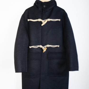 Castle Duffle Coat in Black