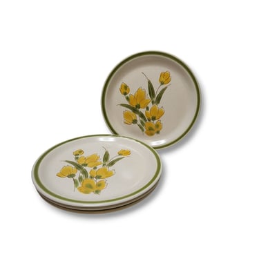 Vintage Stonybrook Floral Dinner Plate, Oven to Table Stoneware, Wildflowers, Spring Collection Made in Japan, Flower Dishes Vintage Kitchen 