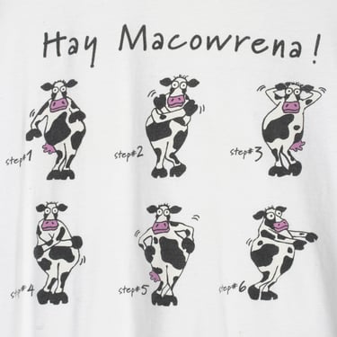"Hay Macowrena!" Cow Tee (XL-2X)