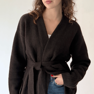 Tercette No.27 Cardigan - Espresso