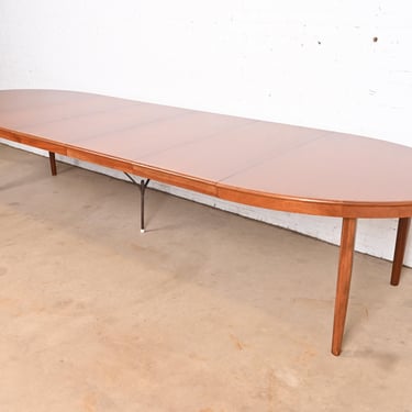 H. W. Klein for Bramin Møbler Danish Modern Teak Extension Dining Table, Newly Refinished