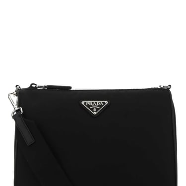 Prada Men Black Re-Nylon Crossbody Bag