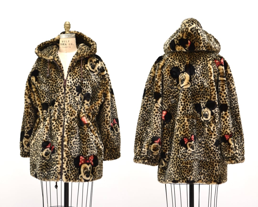 Mickey on sale fur coat