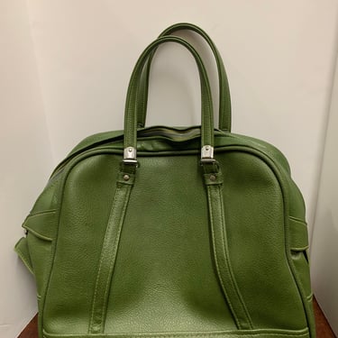 Vintage Bright Green American Tourister Bag 