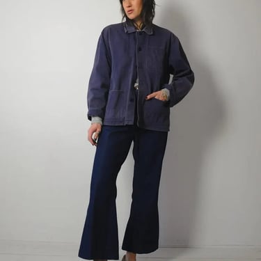 1970's Faded Indigo Chore Coat