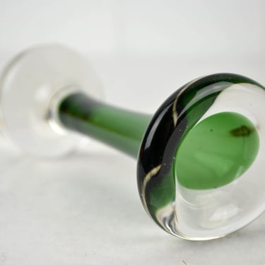Glass vase Bo Borgstrom for Aseda Sweden vase cased glass 60s mouth-blown glass mid century Scandinavian Brocante 