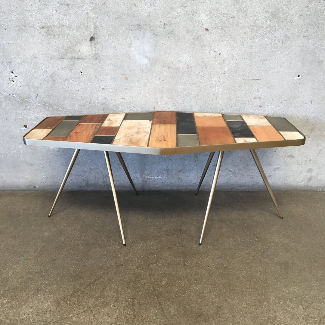 West Elm Patchwork Coffee Table Urban Americana Long Beach, CA