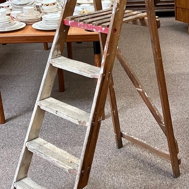 Item #DMC97 Vintage Painters Ladder by Prestige c.1940