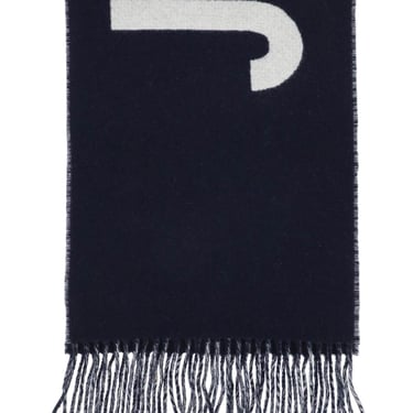 Jacquemus Logo Wool Scarf Men