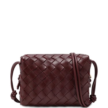 Bottega Veneta Women Loop Mini Leather Crossbody Bag