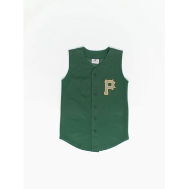 70s Pittsburgh Pirates sleeveless baseball jersey number 9 in dark green - XS 