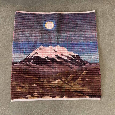 Handwoven Peruvian Sheep Wool Tapestry Awaokuna Artesan