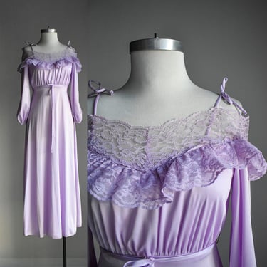 1970s Lavender Gown 