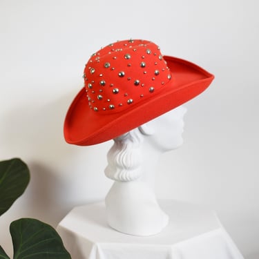 Studded Mr Michael 1970s Hat 