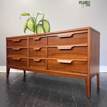 Walnut Lowboy with Walnut Handles