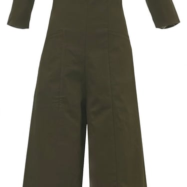 Black Heart Jumpsuit Olive