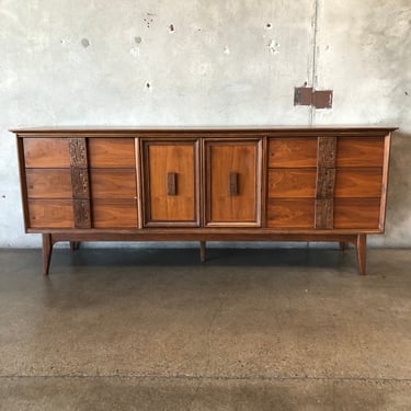 Mid Century Bassett Dresser from the "Mayan" Collection
