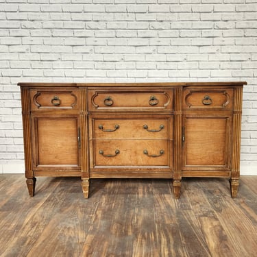Item #271 Customizable Mid-century Neoclassical Dresser / Buffet / tv stand 