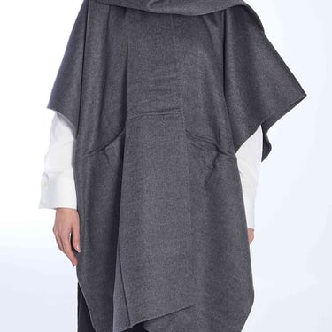 Toteme Women Grey Coat In Wool