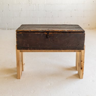 Vintage Chest Accent Table