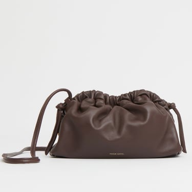 Mini Cloud Clutch - Chocolate