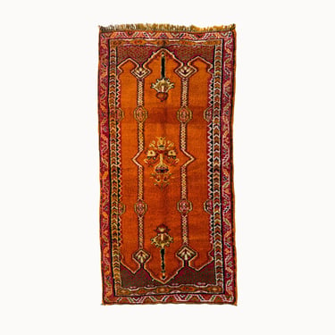 Vintage Moroccan Taznakht Rug | 3'5&quot; x 7'