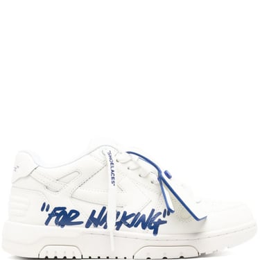 Off-White Women Out Of Office Leather Sneakers