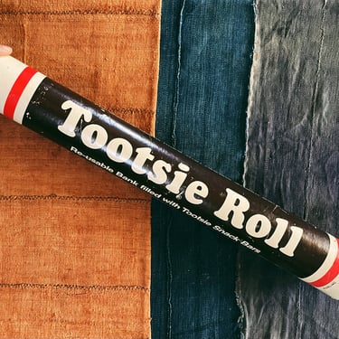 Vintage 1990's Tootsie Roll Advertising Tube