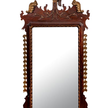 19th Century Chippendale Style Mirror