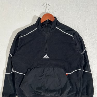 Adidas Black Fleece Zip Up Jacket Sz. XL