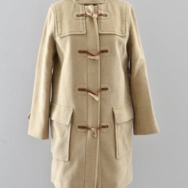 Vintage Burberry Duffle Toggle Coat