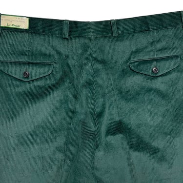 NEW Old Stock ~ Vintage 1970s/1980s LL BEAN Corduroy Trousers / Pants ~ 39 Waist ~ Work Wear ~ Wide Wale ~ 38 / 40 ~ Deadstock 