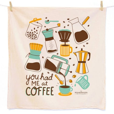 Dish Towel | Coffee