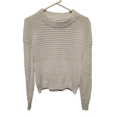 Universal Thread Sweater Cable Knit Ivory Size Women's M C5/9 