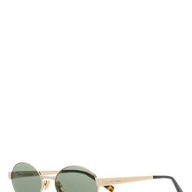 Saint Laurent Women Golden Metal Sl 692 Sunglasses