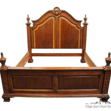 UNIVERSAL FURNITURE Mahogany Italian Provincial Style King Size Bed 