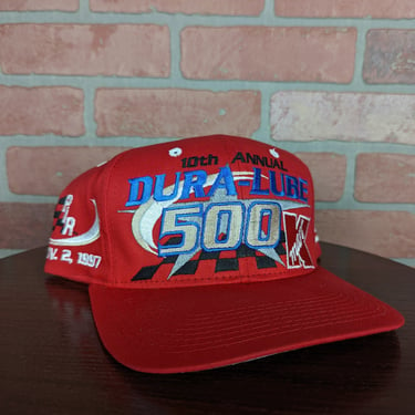 Vintage 1997 K-Mart Dura Lube Racing ORIGINAL Snapback Hat 