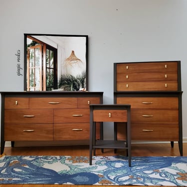 Drexel Profile by John Van Koert Mid-century Modern 4pc bedroom set ***please read ENTIRE listing prior to purchasing SHIPPING is NOT free 