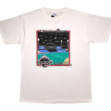 Vintage 2003 Majestic MLB All Star Game Chicago White Sox Stadium Graphic T-Shirt Size XL/XXL 