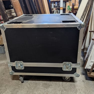 Wheeled Audio Storage Trunk 32 x 29.75 x 30