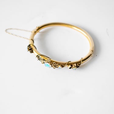 Appraised Victorian Era 14K + Opal Bracelet