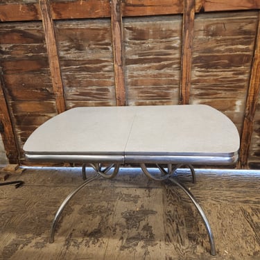 Vintage Formica Dining Table 54W x 30.25H x 36D