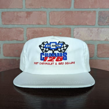 Vintage 90s Colorado Geo Dealers ORIGINAL Snapback Hat 