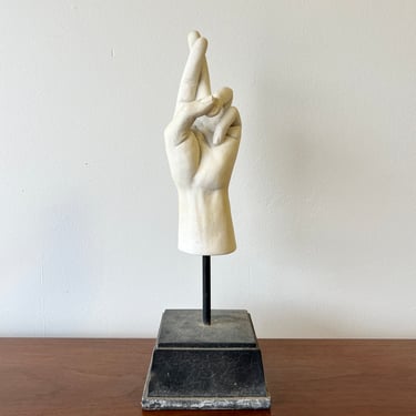 Vintage Hand Sculpture